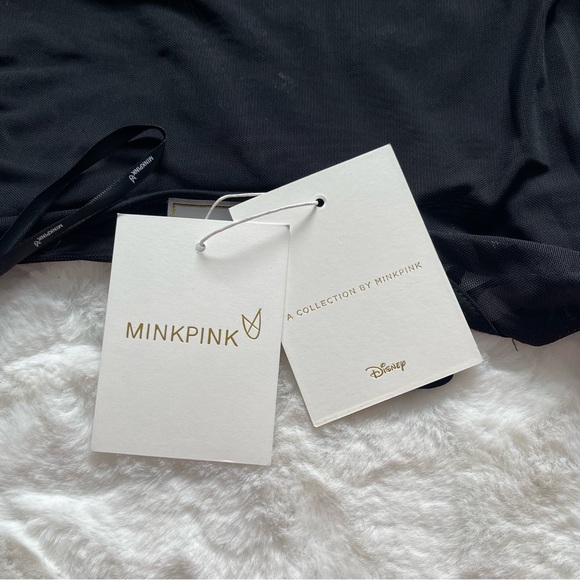 Mink Pink Beauty and the Beast Mesh Crop Top - Picture 6 of 10